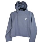 Nike Sportswear Tech Fleece Hoodie Purple Sz Medium Cropped Photo 4