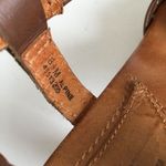 Naya Cutout Brown Leather Singleback Heeled‎ Sandal Peep Toe Womens Size 8.5 Photo 7