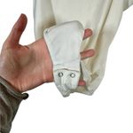 SKIMS  Fits Everybody High Neck Thong Bodysuit in Marble Cream Photo 3