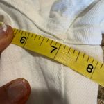 Paige  White Distressed Denim Cutoffs Photo 4