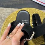 Jeffrey Campbell Black Platform Shoes Size 7.5 Photo 6