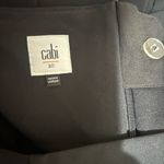 CAbi Pants Womens 10 Black Solid Dinner Trousers High Rise Tapered Leg 4130 Photo 5