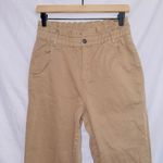 Reserved Tan High Waisted Paperbag Ankle Length Casual Pants EUR 36 Photo 2
