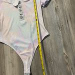 Derek Heart   Bodysuit with Soft Pastel tie dye NWT Photo 4