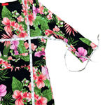 Melrose and Market MELROSE Black Floral 3/4-Sleeve Straight Shealth Floral Dress Plus-size 18W Photo 4
