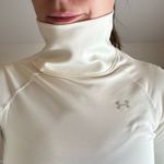 Under Armour under armor: Creamy White Turtleneck Photo 1
