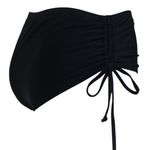 New Women’s Black Tie Sides Bikini Bottoms 5XL Size 5X Photo 1