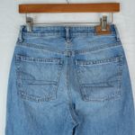 American Eagle Jeans Women 4R Blue Highest Rise 90s Flare Distressed Denim Retro Photo 3