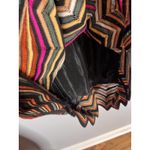 Missoni  Size 48 Merino Wool Blend Zigzag Knit V-Neck Dress Long Balloon Sleeve Photo 7