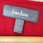 Neiman Marcus VTG  Red Oversized‎ Boho Peasant Style Blouse, Small (fits LG) Photo 3