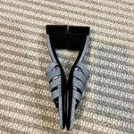 Tory Burch  Women's Ines Heel Mule Sandal 55MM Denim Suede Blue Cloud Photo 4