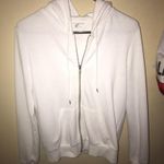 Forever 21 White Zip Up Jacket Photo 3