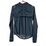 Under Armour Size Small Petite Jacket Black Fitted Semi Sheer Vented Zip Up Photo 1