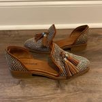 Jeffrey Campbell Black And White Woven Loafers Photo 2