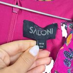 SALONI Cece Dress Pink Floral Size 6 Photo 7