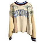 FREE PEOPLE Bali Day Dreams Wander Pullover Size M New with Tag MSRP $198 SOO Blue Size M Photo 7