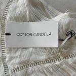 Cotton Candy LA Lace High Low Cover Up Size M Photo 3