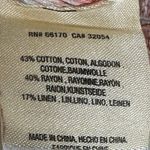 Moth Anthropologie Anita Swing Top Women S Tan Cozy Cable Knit Artisan Lagenlook Pink Photo 5