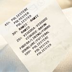 Armani Collezioni  Womens Size 12 Blazer Ivory Gray Long Sleeve Career Jacket Photo 4