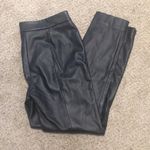 Liz Claiborne  Black Faux Leather Pants Photo 2