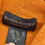 Banana Republic Sweater Cashmere sleeveless knit womens Orange (small) office Photo 2