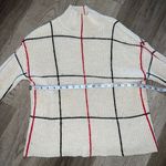 Urban Outfitters Cozy Plaid Striped Wool Blend Turtleneck Sweater Jumper Photo 5