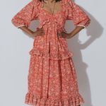 Cleobella ππ Celia Midi Dress ~ Fan Block Print Small S NWOT Photo 6