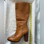 Liz & Co Brown Knee High Heeled Leather Boots 7.5 Photo 14