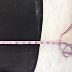 American Vintage 90s Vintage MG Apparel Velvet Scoop Neck Short Sleeve Mini Dress Black Small Photo 9