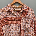 Jen's Pirate Booty Jen’s Pirate Booty Roma Lockhart Tunic Shirt in Gold Rust Small Photo 2