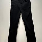 ZARA High Rise Basic Slim Jeans Black Photo 0