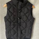 Esprit  Black Quilted Puffer Vest Down Toggle Outdoor Gorpcore Photo 0