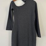 Waverly Grey Nat Dress Mock Nock One Shoulder Mini Dress Party Large Photo 5