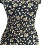Billabong  women's size small floral black dress Photo 3