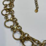 ZARA Beautiful Signed  Gold Tone Double Strand Necklace Clubs And Spades Of Poker Photo 12