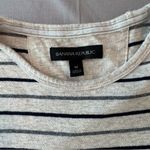 Banana Republic Women's Striped Crew Neck Tee - Size Medium Photo 1