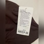 Lululemon NWT Logo Elastic Everlux Shelf Tank Top Graphic Expresso Bone Size 8 Photo 3