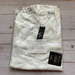 Lulus Down to Disco White Sequin Asymmetrical Dress Sz L NWT Photo 3