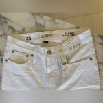 J.Crew NWT  9" Demi-boot Crop Jean in White Wash Size 25 Photo 7