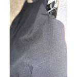 Carmen Marc Valvo  Black Beaded Lace Neck Halter Dress NWT Size 6 Photo 12