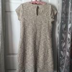 Banana Republic Factory Boucle metallic cotton blend Shift mini Dress, size 4 Photo 6