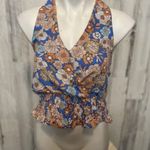 Sienna Sky  backless Floral blouse Photo 0