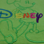Disney Vintage Walt World Shirt Size Medium Mickey Mouse Embroidery Embroidered Unisex Photo 4