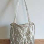 LA REGALE Vintage White Beaded Fish Cocktail Bag Purse Photo 0