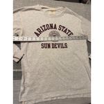 Original League  Arizona State Sun Devils Long Sleeve T Shirt Women's Small Gray Photo 4