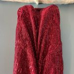 Sequin Ruched Formal Homecoming Dress Size M Photo 6