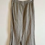 Bryn Walker [] 100% Linen Tan Khaki Skirt- Size Large Photo 1