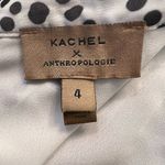 Anthropologie Kachel X Collaboration Black White Tiered Flowy Midi Skirt Size 4 Photo 3