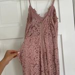 Windsor Pink Lace Dress Photo 2