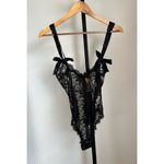 Victoria's Secret Vintage 90s Victoria Secret Gold Label Black Bodysuit Teddy Small Photo 1